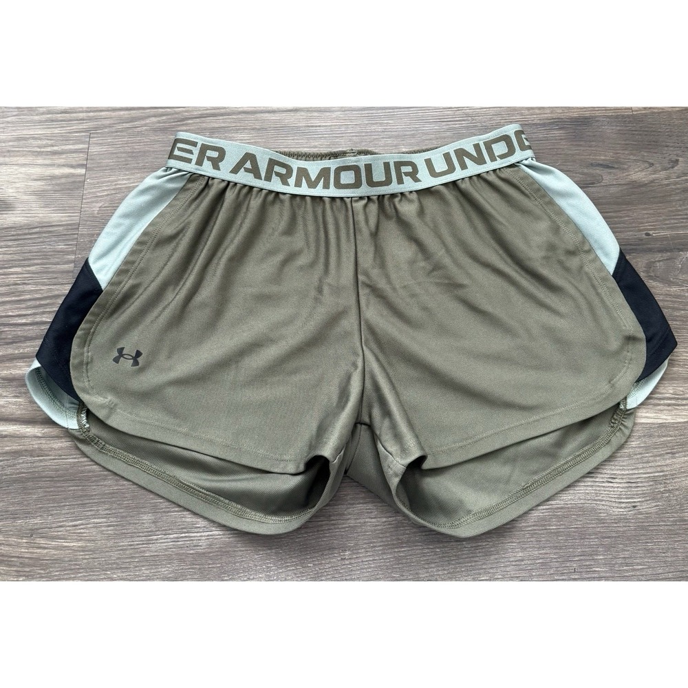 SOLD Women's Play Up Shorts Gymcore Activewear‎ Sporty Quick Dry Green